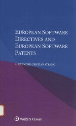 European <em>software</em> directives <em>and</em> European <em>software</em> patents