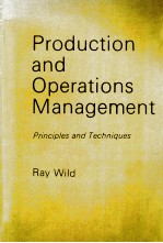 PRODUCTION AND OPERATIONS <em>MANAGEMENT</em>