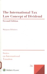 International tax <em>law</em> concept <em>of</em> dividend
