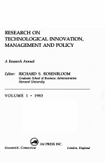 RE<em>S</em>EARCH ON TECHNOLOGICAL INNOVATION