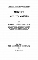 MISERY AND I<em>TS</em> CAUSES