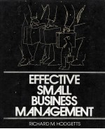 <em>EFFECTIVE</em> SMALL BUSINESS MANAGEMENT