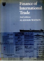 FINANCE OF INTERNATIONAL TRADE <em>2ND</em> <em>EDITION</em>