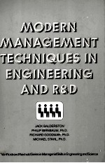 MODERN MANAGEMENT <em>TECHNIQUES</em> <em>IN</em> ENG<em>IN</em>EER<em>IN</em>G <em>AND</em> R&D