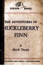 THE ADVENTU<em>R</em>ES OF HUCKLEBE<em>R</em><em>R</em>Y FINN