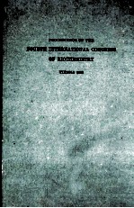 PROCEED<em>IN</em>GS <em>OF</em> THE FOURTH <em>IN</em>TERNATIONAL CONGRESS <em>OF</em> BIOCHEMISTRY VIENNA 1958 <em>VOLUME</em> Ⅹ SYMPOSIUM Ⅹ BL