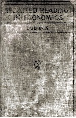 SELECTED RE<em>A</em>DINGS IN ECONOMICS