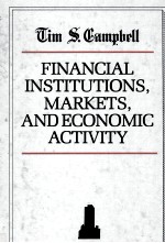 FINANCIAL INSTITUTIONS MARKETS AND <em>ECONOMIC</em> ACTIVITY
