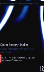 <em>DIGITAL</em> LITERARY STUDIES CORPUS APPROACHES <em>TO</em> POETRY