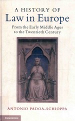 <em>A</em> history of <em>l<em>a</em>w</em> <em>in</em> Europe