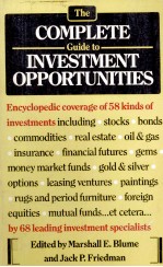 THE COMPLETE <em>GUIDE</em> <em>TO</em> INVE<em>S</em>TMENT OPPORTUNITIE<em>S</em>