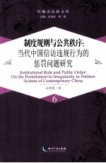 制度规则与公共秩序  当代中国信访违规行为的惩罚问题研究