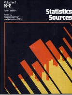 STATISTICS SOURCES <em>VOLUME</em> <em>2</em> K-Z NINTH EDITION