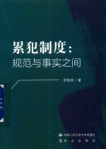 累犯制度  规范与事实之间