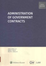 <em>Administration</em> <em>of</em> government contracts