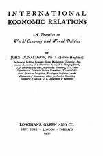 INTERNATIONAL <em>ECONOMIC</em> RELATIONS