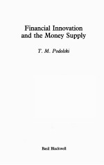 <em>FINANCIAL</em> INNOVATION <em>AND</em> THE MONEY SUPPLY