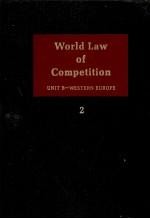WORLD <em>LAW</em> <em>OF</em> COMPETITION 2