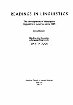 REA<em>D</em>INGS IN LINGUISTICS SECON<em>D</em> E<em>D</em>ITION