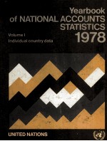 YEARBOOK <em>OF</em> NATIONAL ACCOUNTS STATISTICS 1978 <em>VOLUME</em> 1 <em>IN</em>DIVIDUAL COUNTRY DATA