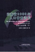 云南省<em>2000</em>年人口普查资料  综合汇总分册  下