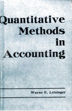 QUANTITATIVE <em>METHODS</em> IN ACCOUNTING