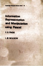 INFORMATION REPRESENTATION AND MANIPULATION USING PAS<em>C</em>AL