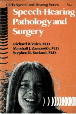 SOEECH-HEARING APTHOLOGY AND <em>SURGERY</em>