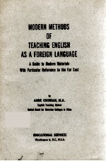 MODERN <em>METHODS</em> <em>OF</em> TEACHING ENGLISH AS A FOREIGN LANGUAGE