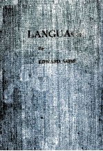 <em>LANGUAGE</em> AN INTRODUCTION TO <em>THE</em> STUDY <em>OF</em> <em>SPEECH</em>