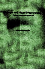 INTEGER AND MIXED PROGRAMMING <em>THEORY</em> AND <em>APPLICATIONS</em>