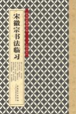 <em>历代</em>名家墨迹大全  宋徽宗书法临习