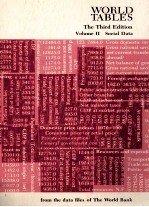 <em>WORLD</em> TABLES THE THIRD <em>EDITION</em> VOLUME <em>2</em>