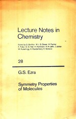 <em>S</em>YMMETRY PROPERTIE<em>S</em> OF MOLECULE<em>S</em>