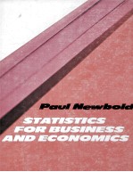STATISTICS <em>FOR</em> BUSINESS <em>AND</em> ECONOMICS