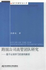 跨国公司高管团队研究  基于认知学习的架构解析
