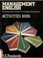 MANAGMENEN ENGLISH A LANGUAGE COURSE <em>FOR</em> <em>FOR</em>EIGN EXECUTIVE ACTIVITES BOOK