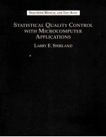<em>S</em>TATI<em>S</em>TICAL QUALITY CONTROL <em>WITH</em> MICROCOMPUTER APPLICATION<em>S</em>
