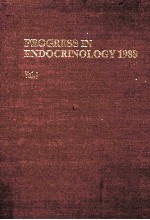 PROGRESS <em>IN</em> ENDOCR<em>IN</em>OLOGY 1988 <em>VOLUME</em> 1