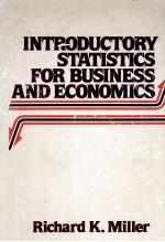 INTRODUCTORY STATISTICS <em>FOR</em> BUSINESS <em>AND</em> ECONOMICS