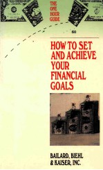 <em>HOW</em> <em>TO</em> <em>S</em>ET AND ACHIEVE <em>YOUR</em> FINANCIAL GOAL<em>S</em>