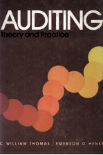 AUDITING <em>THEORY</em> <em>AND</em> <em>PRACTICE</em>