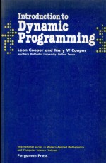 <em>INTRODUCTION</em> T ODYNAMIC PROGRAMMING