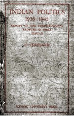 INDIAN P<em>RO</em>BLEM 1936-1942 PA<em>RT</em> II