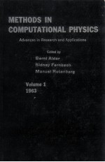 <em>METHODS</em> <em>IN</em> COMPUTATIONAL <em>PHYSICS</em> VOLUME I STATISTICAL <em>PHYSICS</em>