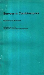 SURVEYS <em>IN</em> COMB<em>IN</em>ATORICS