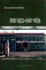 宜城市<em>郑集</em>镇何骆村志  1919-2015