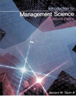 INTRODUCTION TO <em>MANAGEMENT</em> <em>SCIENCE</em> SECOND EDITION