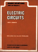 THEORY AND <em>PROBLEMS</em> <em>OF</em> ELECTRIC CIRCUITS