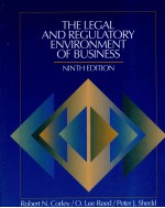 <em>THE</em> LEGAL AND REGULATORY ENVIRONMENT <em>OF</em> BUSINESS NINTH <em>EDITION</em>